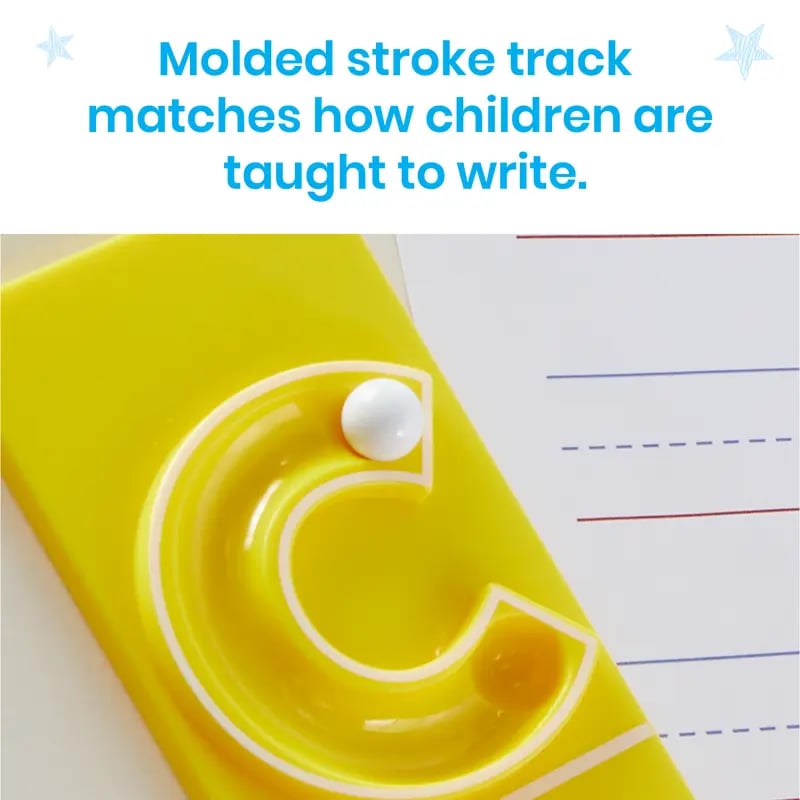 Marble Tracers: Roll Into Letter-Writing Fun! 🌀Stop the Handwriting Struggles! ✍️✨