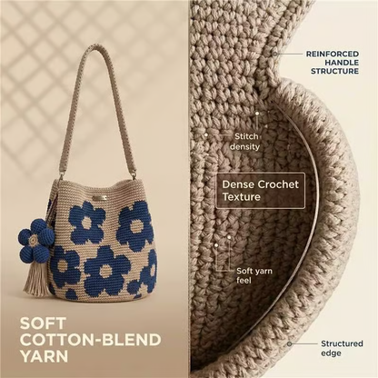 Crochet Flower Bag🌼