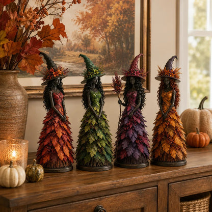 🔥🧙Enchanted Autumn Witch Figurine (✨2026 Limited Edition)