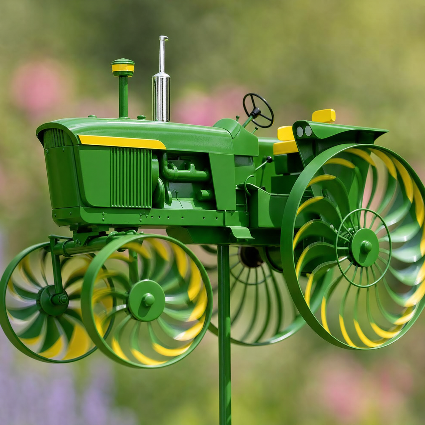 🚜Only Today 50% OFF-Earl's Handmade Tractor Wind Spinner