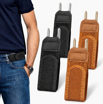 2Pcs - No Buckle Elastic Stretch Belt for Men & Women