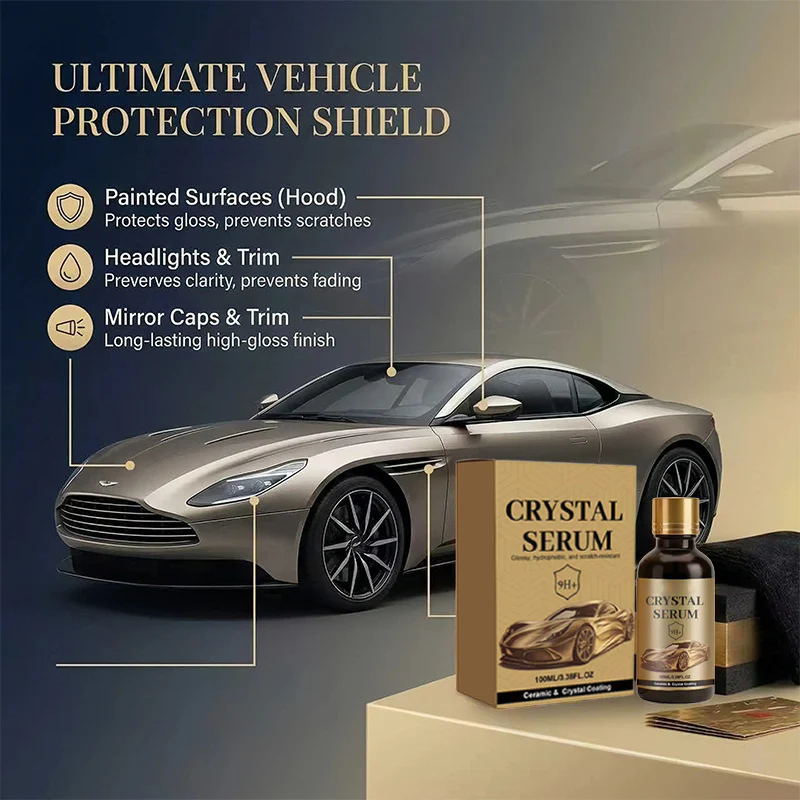 🔥Graphene Ceramic Coating for Cars – 9H Hardness, 10+ Years Protection, Hydrophobic & Scratch Resistant