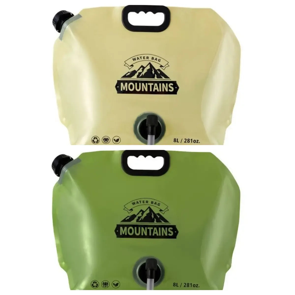 🔥LAST DAY 55% OFF 🔥2pcs Heavy-Duty 8L Water Carriers | Collapsible & Reusable for Outdoor Travel