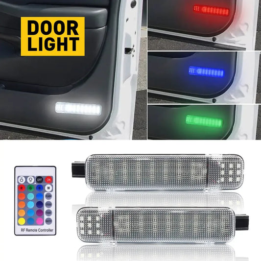 LED Door Panel Lights Courtesy Lamps Fit Chevrolet Silverado 1500 2500HD 3500HD Chevrolet & GMC Cadillac Hummer H2