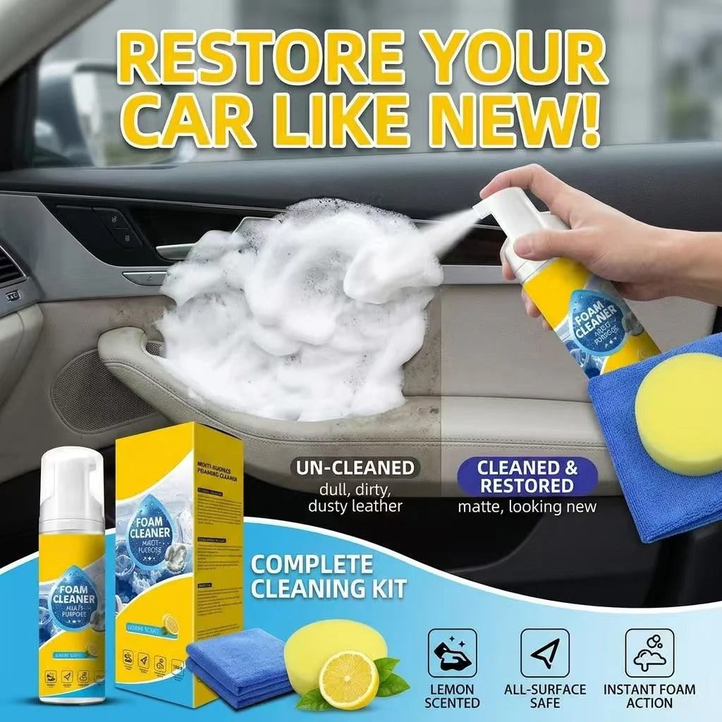 🔥Last Day 49% OFF - 🧽 Multi-Purpose Foam Cleaner
