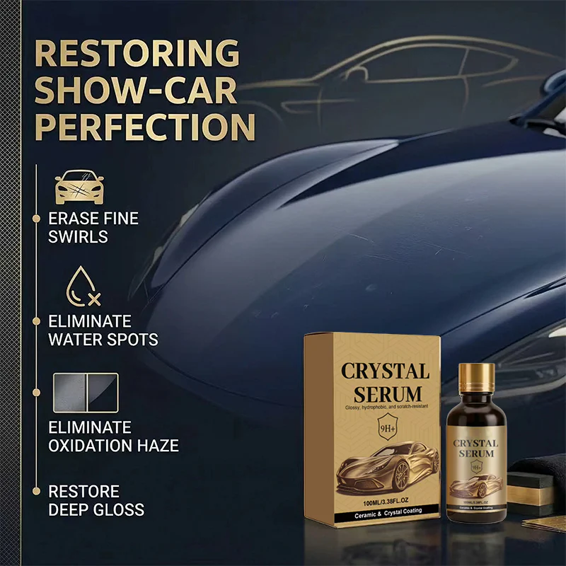 🔥Graphene Ceramic Coating for Cars – 9H Hardness, 10+ Years Protection, Hydrophobic & Scratch Resistant