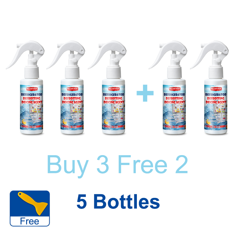🧊 50% OFF Today | Fast Ice Melt Defrost Spray + FREE Ice Scraper