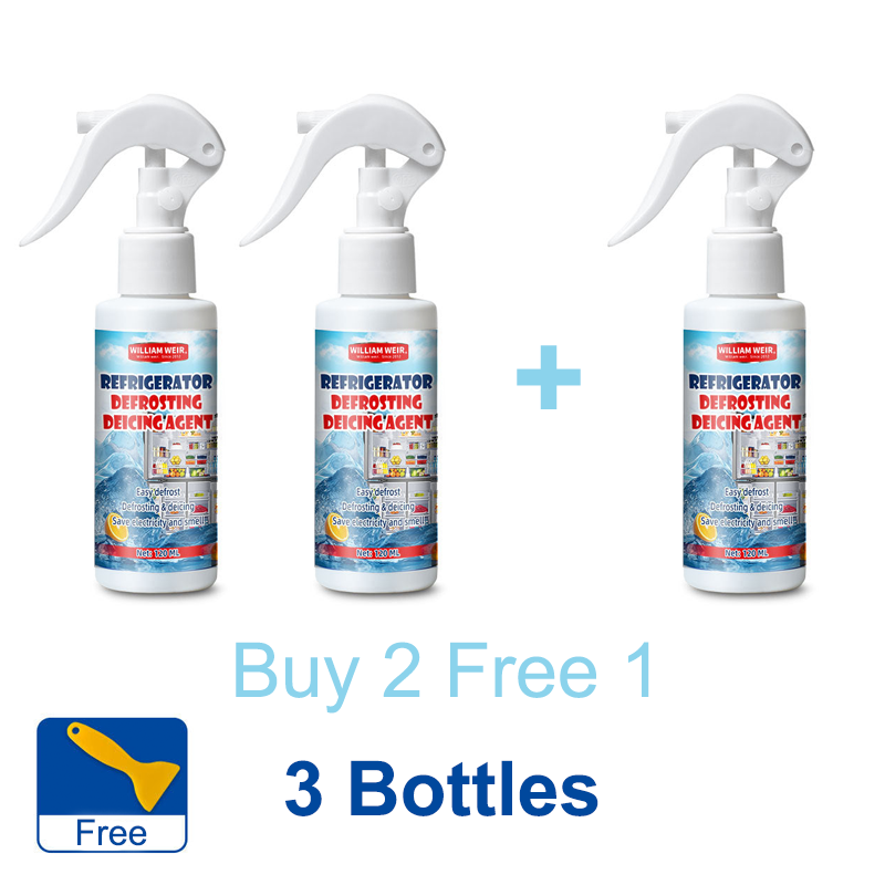 🧊 50% OFF Today | Fast Ice Melt Defrost Spray + FREE Ice Scraper