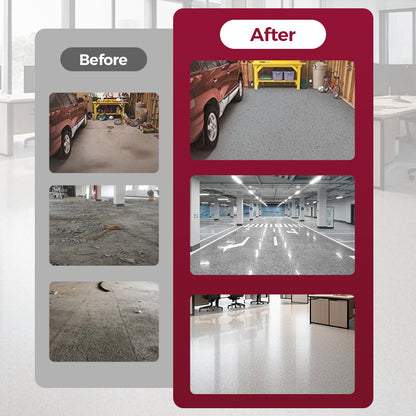 ✨ High-Gloss Epoxy Marble-Effect Floor Coating – Scratch-Resistant, Water-Based, DIY