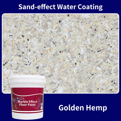 ✨ High-Gloss Epoxy Marble-Effect Floor Coating – Scratch-Resistant, Water-Based, DIY