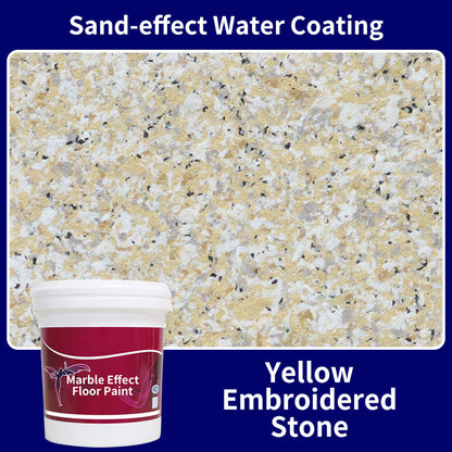 ✨ High-Gloss Epoxy Marble-Effect Floor Coating – Scratch-Resistant, Water-Based, DIY