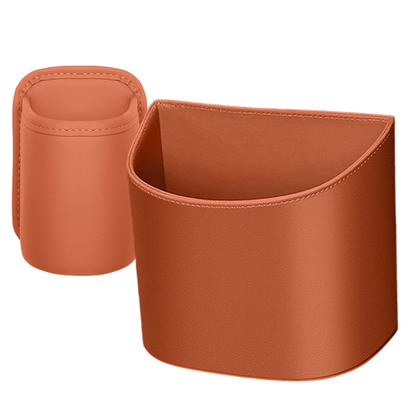 🚗🧺 50% OFF! Leather Car Door Cup Holder – Wide‑mouth opening, easy reach for drinks & phone