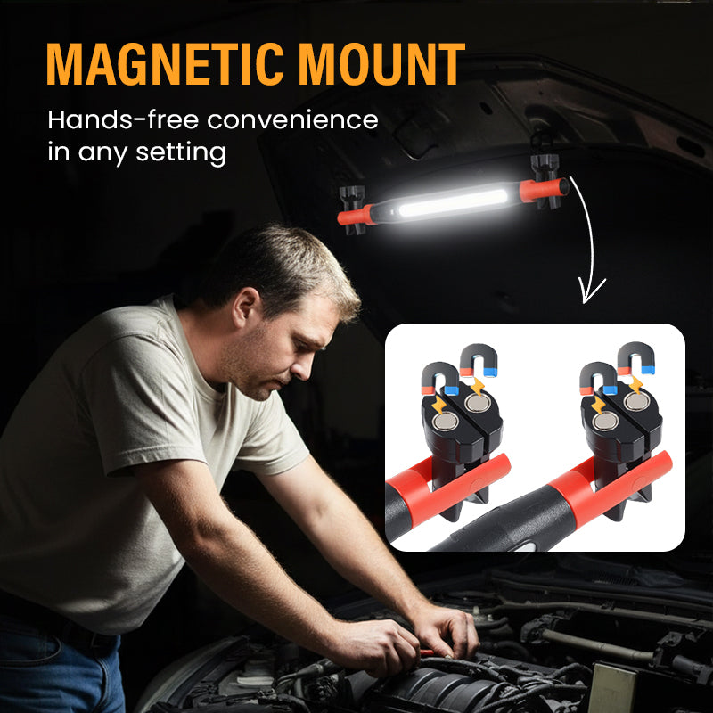 🔥Practical Gifts for Father's Day Limited-time offer-Magnetic & Rechargeable LED Work Light