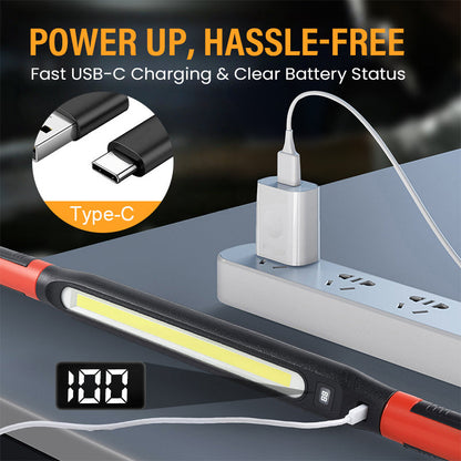 🔥Practical Gifts for Father's Day Limited-time offer-Magnetic & Rechargeable LED Work Light