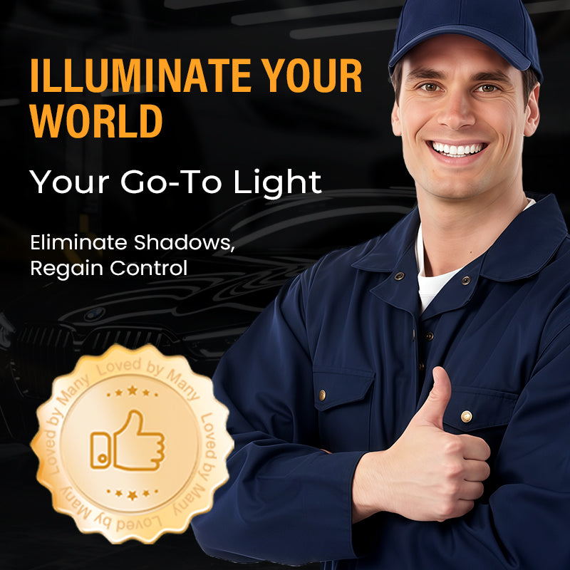 🔥Practical Gifts for Father's Day Limited-time offer-Magnetic & Rechargeable LED Work Light
