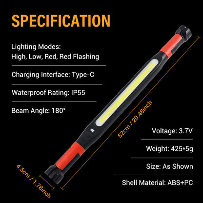 🔥Practical Gifts for Father's Day Limited-time offer-Magnetic & Rechargeable LED Work Light