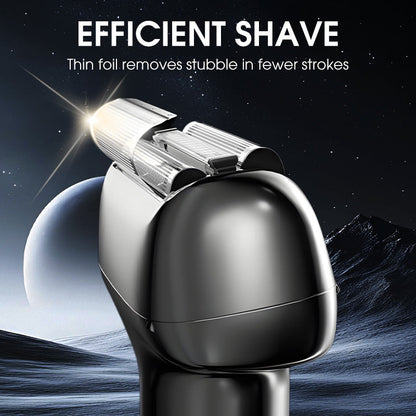 🪒46% OFF NOW! Men's Rechargeable Foil Electric Shaver – Efficient Close Shaving, Cordless Portable Wet & Dry Beard Razor for Daily Grooming