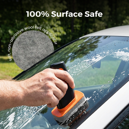 🔥Limited-time half-price offer – Auto Glass Oil Film Remover for Crystal Clear Windows