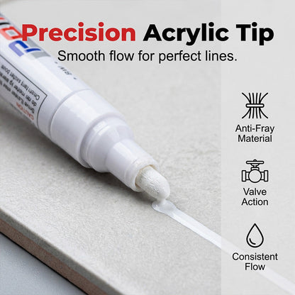 ✨One Marker, Endless Uses – Waterproof, Fade-Proof Paint Pen for Tires, Shoes, Cups & Tile Grout✨