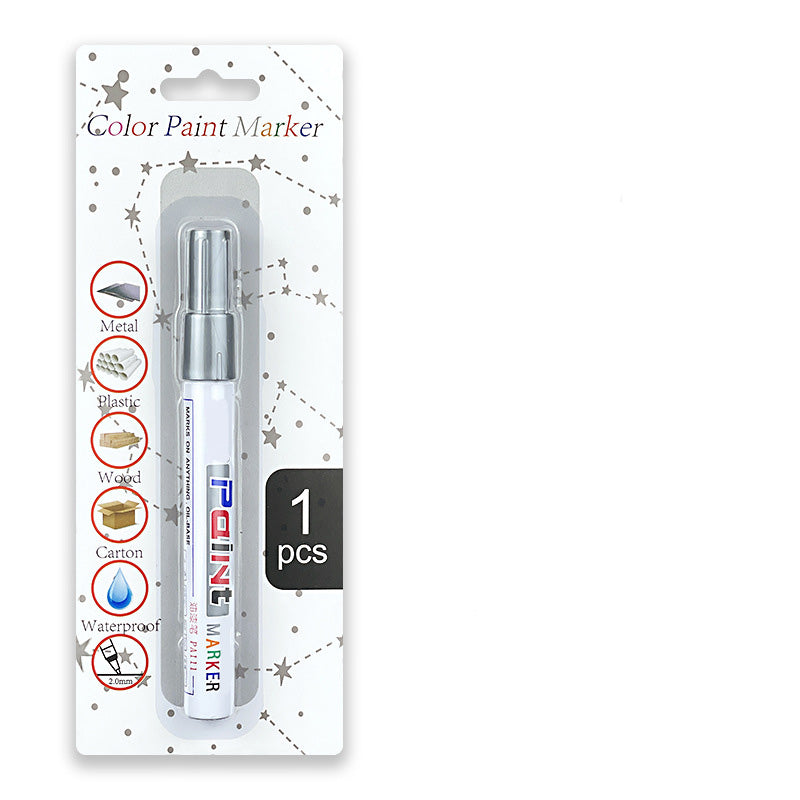 ✨One Marker, Endless Uses – Waterproof, Fade-Proof Paint Pen for Tires, Shoes, Cups & Tile Grout✨