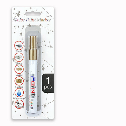 ✨One Marker, Endless Uses – Waterproof, Fade-Proof Paint Pen for Tires, Shoes, Cups & Tile Grout✨