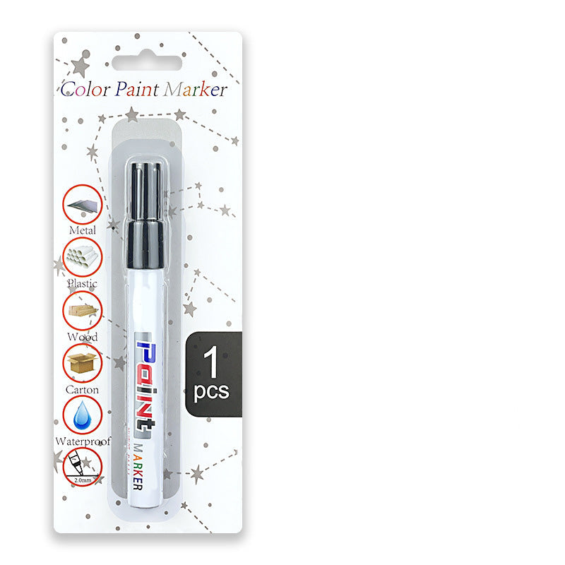 ✨One Marker, Endless Uses – Waterproof, Fade-Proof Paint Pen for Tires, Shoes, Cups & Tile Grout✨