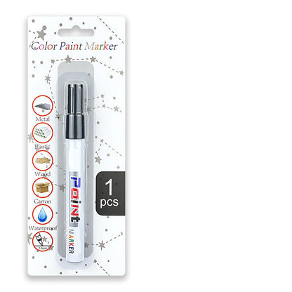 ✨One Marker, Endless Uses – Waterproof, Fade-Proof Paint Pen for Tires, Shoes, Cups & Tile Grout✨