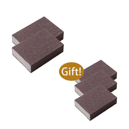 🧽🔥2026 HOT SALE🍳Emery Sponge Scrubber – Removes burnt grease & rust instantly. Flexible & durable, ergonomic handle. A heavy-duty cleaning essential. 🍳✨