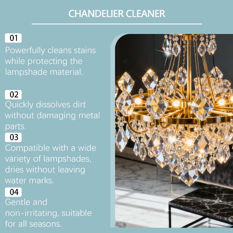 💎 Premium Chandelier Cleaning & Care Spray – Streak-Free, Crystal Clear Shine! ✨