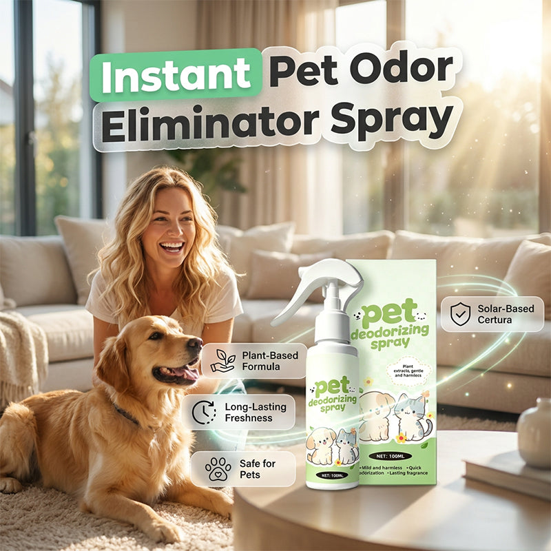 🐾Multi-Purpose Pet Odor Eliminator Spray | Instant Urine & Smell Remover