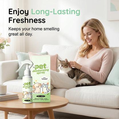 🐾Multi-Purpose Pet Odor Eliminator Spray | Instant Urine & Smell Remover