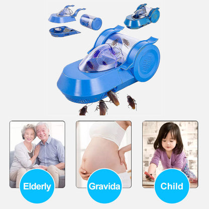 🪳 Family Must-Have! Household Reusable Cockroach Trap – Catch Hidden Roaches Without Touching Them