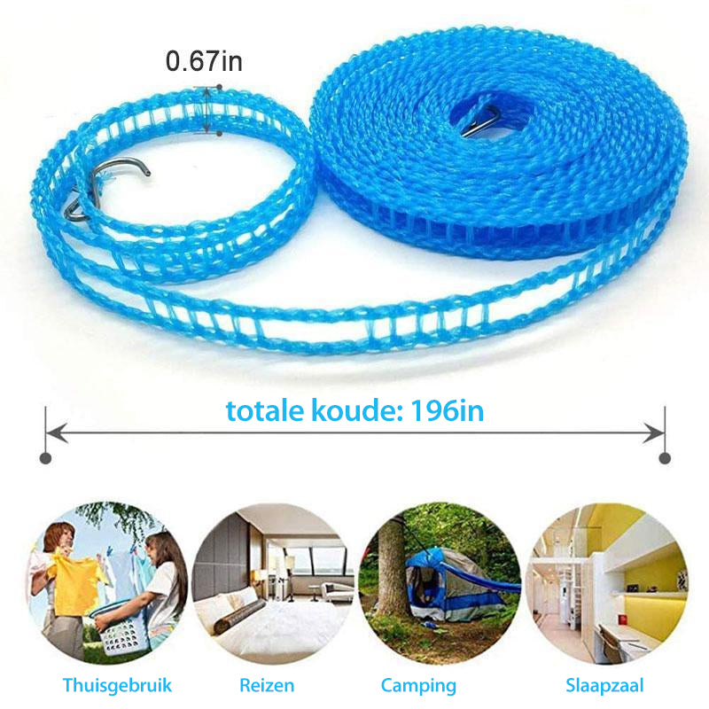 ✨Buy 1 Get 1 Free✨Windproof non-slip clothesline