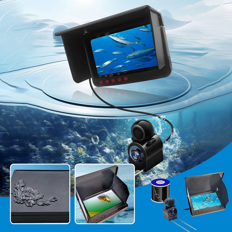 🔥Last Day 49% OFF -🎣Underwater Camera,  HD display, night vision – for ice & sea fishing 🎣📷