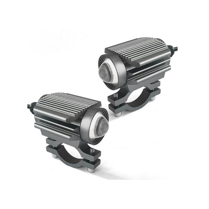Second one is 50% OFF💥Universal Motorcycle LED Spotlight Dual Color Auxiliary Driving Light