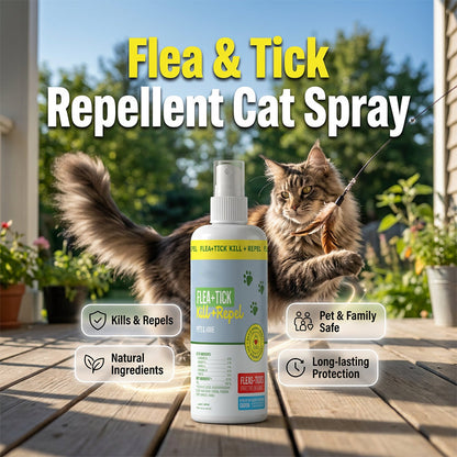🔥Limited time offer🔥 Natural Flea and Tick Repellent Spray for Cats