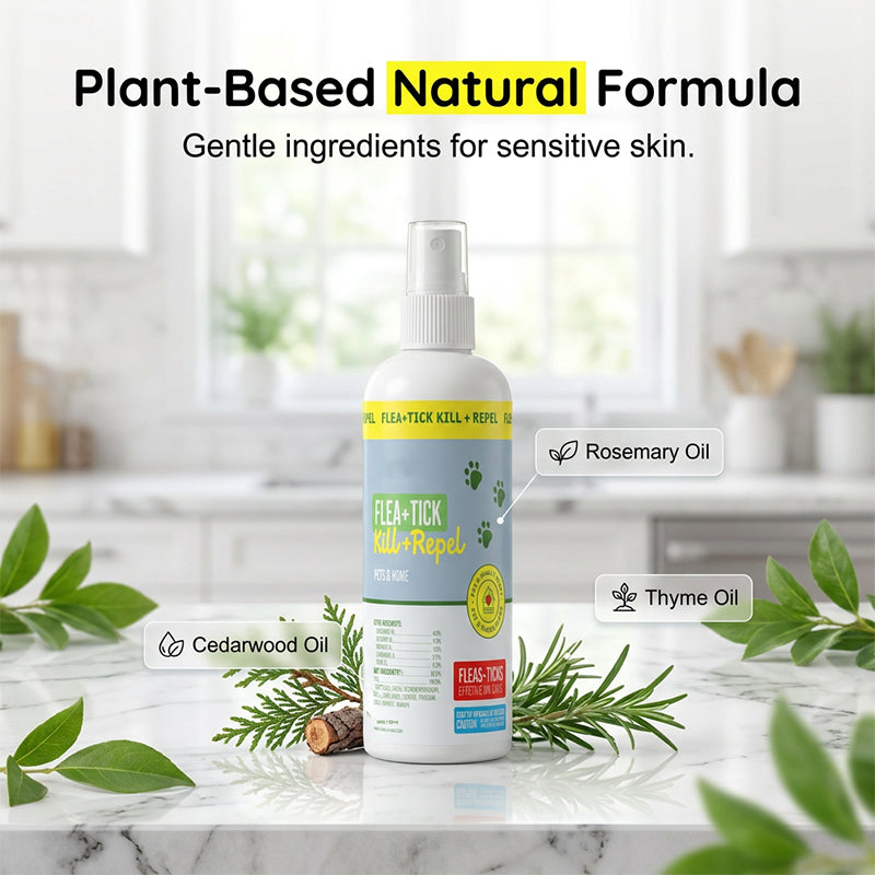 🔥Limited time offer🔥 Natural Flea and Tick Repellent Spray for Cats