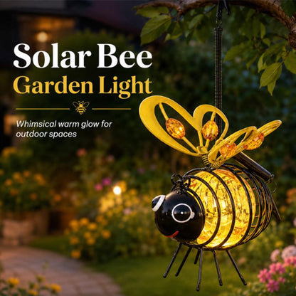 🔥 LIMITED-TIME 50% OFF! 🐝✨Hanging Solar Bee Light – Warm Amber Glow, Flicker-Free, Perfect for Garden Parties, Camping, or Kids’ Rooms – Spread Joy Day and Night 🌞🌜