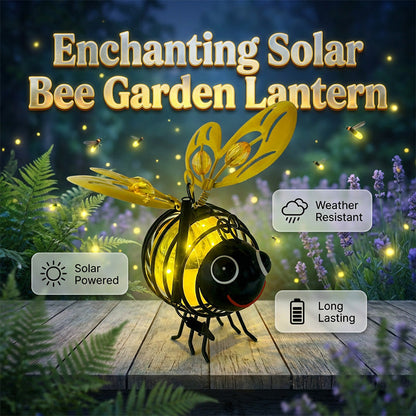 🔥 LIMITED-TIME 50% OFF! 🐝✨Hanging Solar Bee Light – Warm Amber Glow, Flicker-Free, Perfect for Garden Parties, Camping, or Kids’ Rooms – Spread Joy Day and Night 🌞🌜