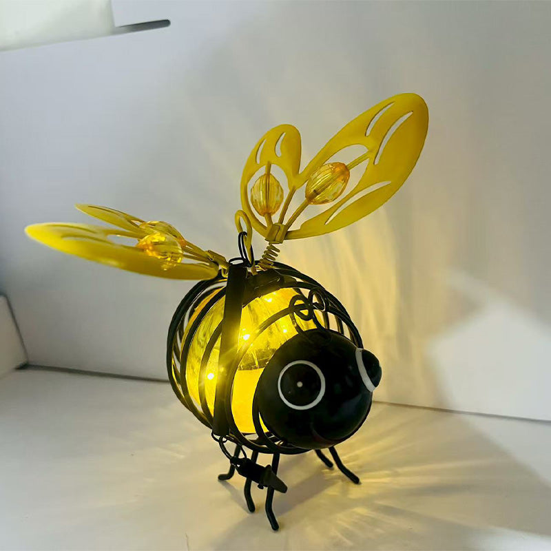 🔥 LIMITED-TIME 50% OFF! 🐝✨Hanging Solar Bee Light – Warm Amber Glow, Flicker-Free, Perfect for Garden Parties, Camping, or Kids’ Rooms – Spread Joy Day and Night 🌞🌜