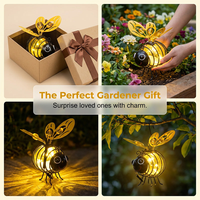 🔥 LIMITED-TIME 50% OFF! 🐝✨Hanging Solar Bee Light – Warm Amber Glow, Flicker-Free, Perfect for Garden Parties, Camping, or Kids’ Rooms – Spread Joy Day and Night 🌞🌜