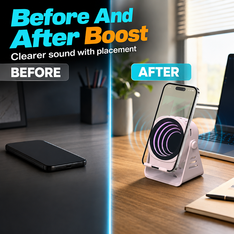 Instant Sound Phone Stand