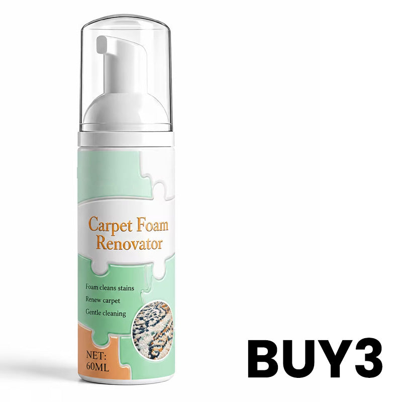 💥Hot Sale 50% off❤️Waterless Carpet Foam Stain Remover with Towel