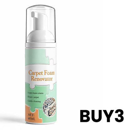 💥Hot Sale 50% off❤️Waterless Carpet Foam Stain Remover with Towel