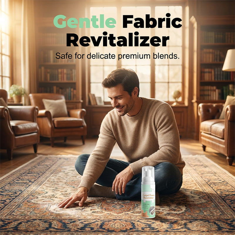 💥Hot Sale 50% off❤️Waterless Carpet Foam Stain Remover with Towel