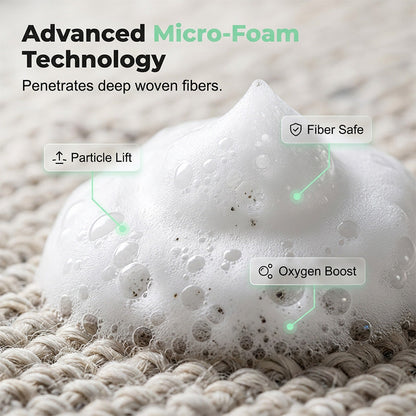 💥Hot Sale 50% off❤️Waterless Carpet Foam Stain Remover with Towel