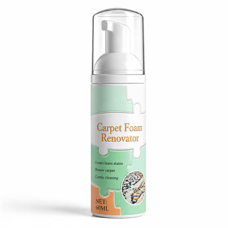 💥Hot Sale 50% off❤️Waterless Carpet Foam Stain Remover with Towel