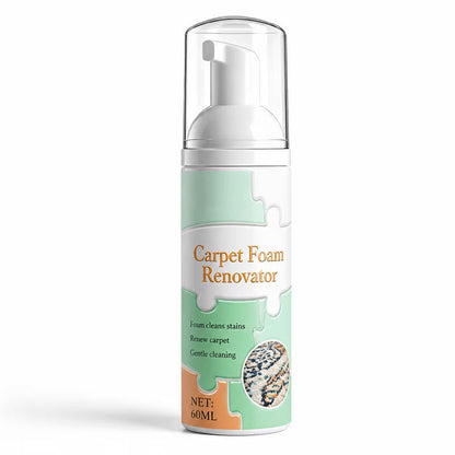 💥Hot Sale 50% off❤️Waterless Carpet Foam Stain Remover with Towel