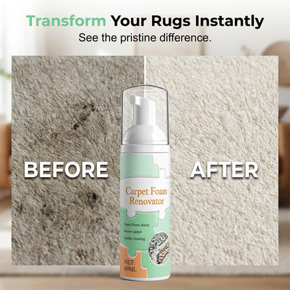💥Hot Sale 50% off❤️Waterless Carpet Foam Stain Remover with Towel