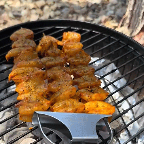 🔥3-Prong Stainless Steel BBQ Kebab Skewer